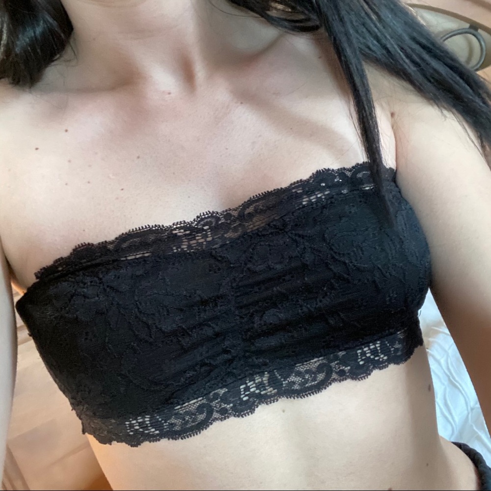 Black Lace Aritzia Bandeau